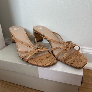 BP Karsyn Cork Mule Sandals Size 7.5 NWT